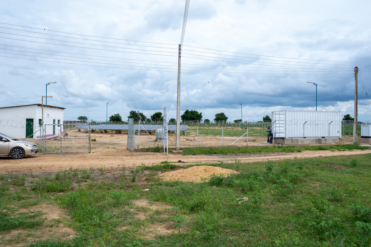 Minigrid Deployment 04, solar mini grid with smart metering
